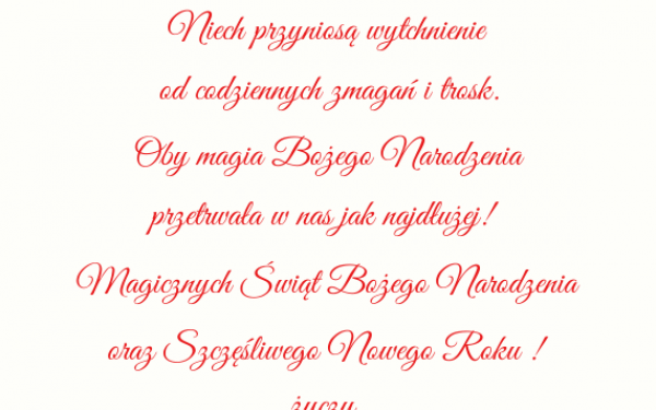 Wesołych Świąt